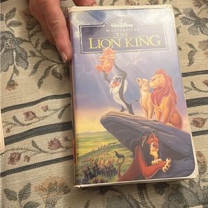 The lion king vhs